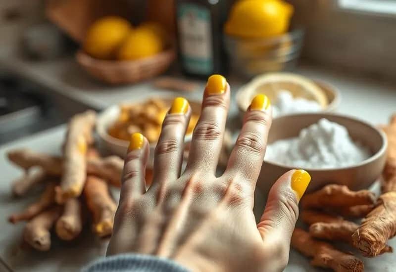 Jak zmyć kurkumę z paznokci? Szybkie i domowe sposoby